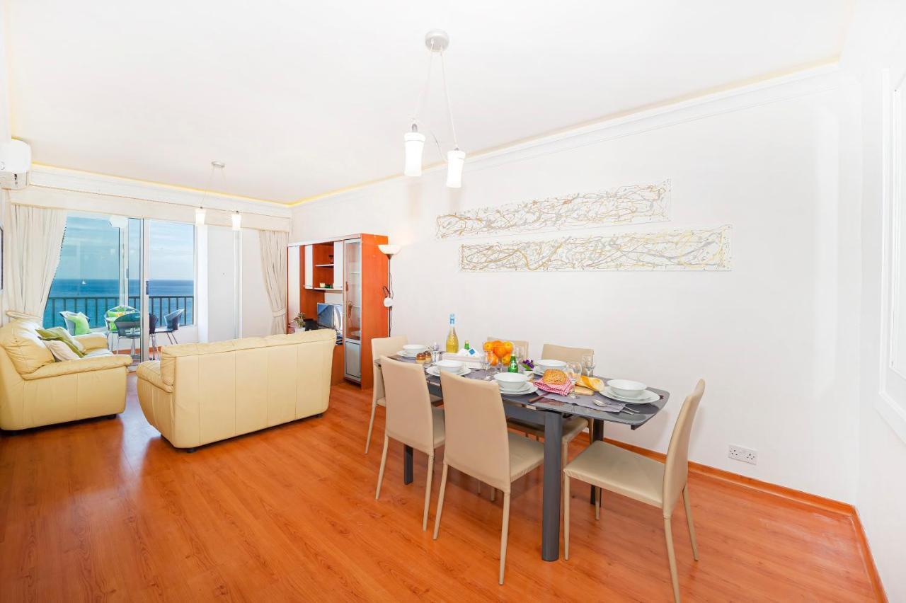 Spinola Bay Top Floor Seafront 3 Bedroom Apartment With Panoramic Sea Views - By Getawaysmalta Saint Julian's 외부 사진