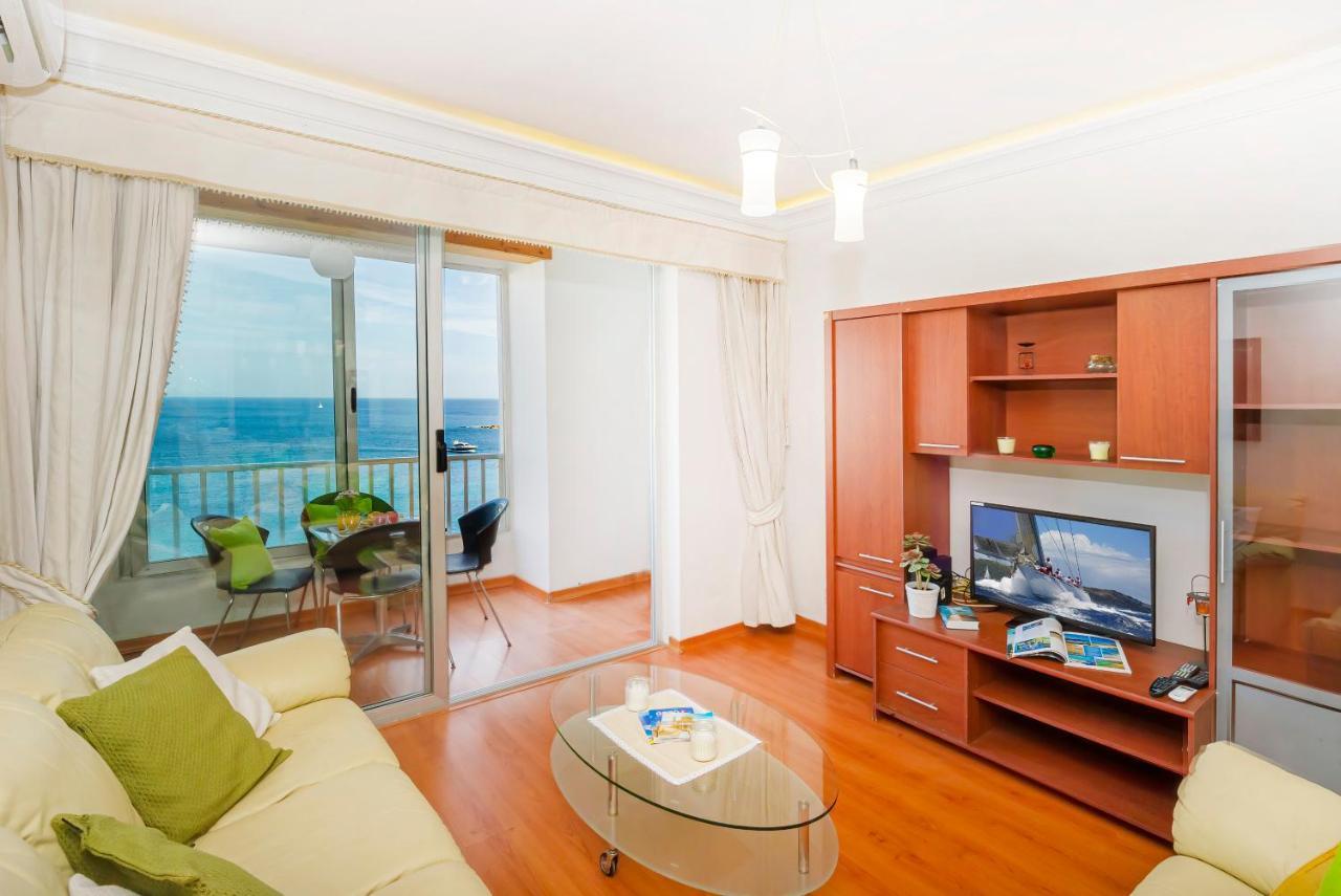 Spinola Bay Top Floor Seafront 3 Bedroom Apartment With Panoramic Sea Views - By Getawaysmalta Saint Julian's 외부 사진
