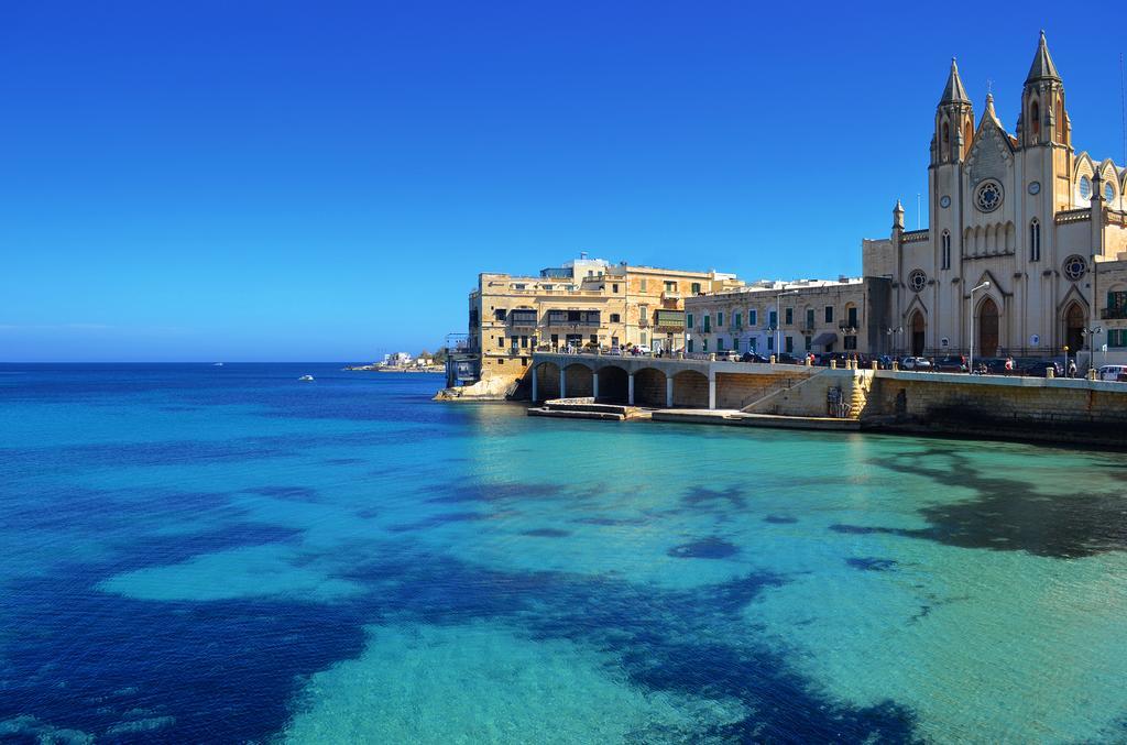 Spinola Bay Top Floor Seafront 3 Bedroom Apartment With Panoramic Sea Views - By Getawaysmalta Saint Julian's 외부 사진