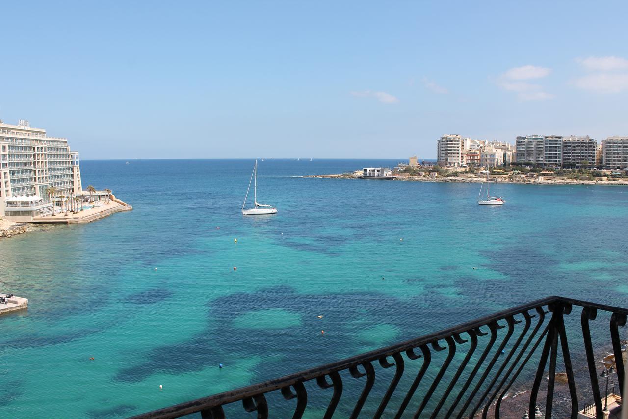 Spinola Bay Top Floor Seafront 3 Bedroom Apartment With Panoramic Sea Views - By Getawaysmalta Saint Julian's 외부 사진