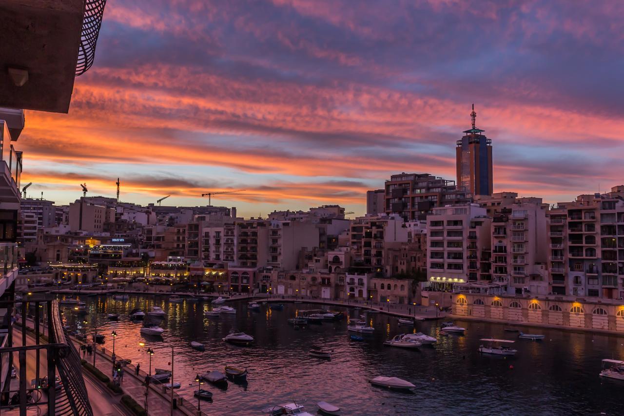 Spinola Bay Top Floor Seafront 3 Bedroom Apartment With Panoramic Sea Views - By Getawaysmalta Saint Julian's 외부 사진
