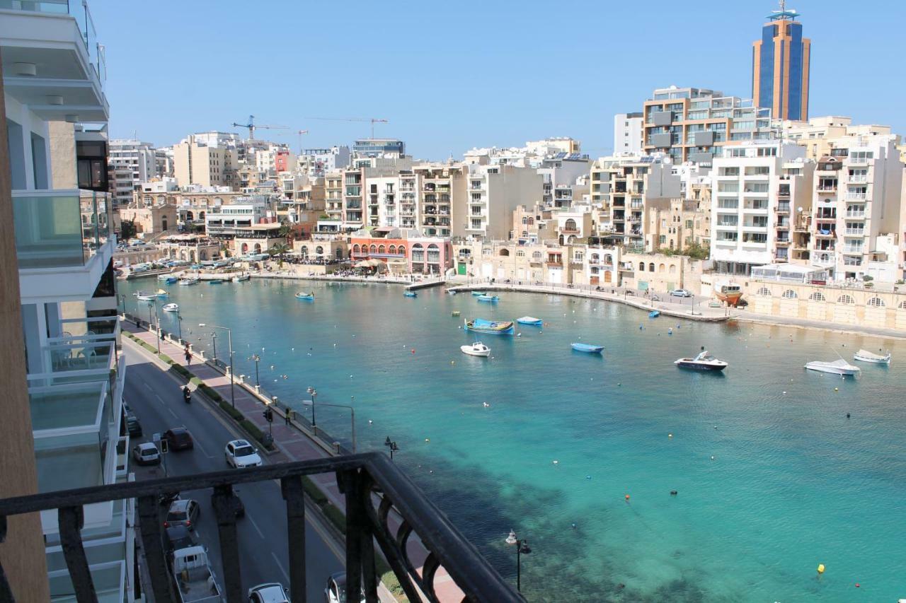 Spinola Bay Top Floor Seafront 3 Bedroom Apartment With Panoramic Sea Views - By Getawaysmalta Saint Julian's 외부 사진
